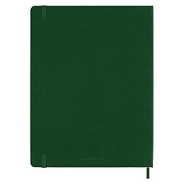 Moleskine Sert Kapak Kareli Defter XL Boy 19x25 cm. 192 Sayfa Mersin Yeşili - 3