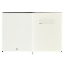 Moleskine Sert Kapak Kareli Defter XL Boy 19x25 cm. 192 Sayfa Mersin Yeşili - 5