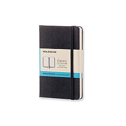 Moleskine Sert Kapak Noktalı Defter Cep Boy 9x14 cm. 192 Sayfa Siyah - Moleskine