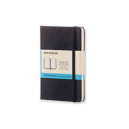 Moleskine Sert Kapak Noktalı Defter Cep Boy 9x14 cm. 192 Sayfa Siyah - 1