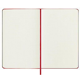 Moleskine Sert Kapak Noktalı Defter L Boy 13x21 cm. 192 Sayfa Kızıl Kırmızı - 2
