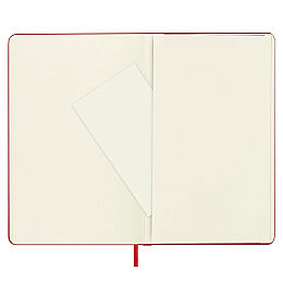 Moleskine Sert Kapak Noktalı Defter L Boy 13x21 cm. 192 Sayfa Kızıl Kırmızı - 3