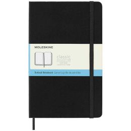 Moleskine Sert Kapak Noktalı Defter L Boy 13x21 cm. 240 Sayfa Siyah - 1