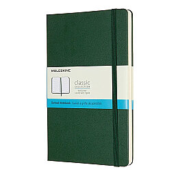 Moleskine Sert Kapak Noktalı Defter L Boy 13x21 cm. 240 Sayfa Mersin Yeşili - 1