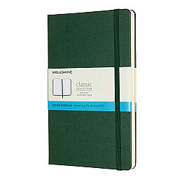Moleskine Sert Kapak Noktalı Defter L Boy 13x21 cm. 240 Sayfa Mersin Yeşili - 1