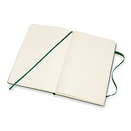 Moleskine Sert Kapak Noktalı Defter L Boy 13x21 cm. 240 Sayfa Mersin Yeşili - 3