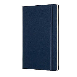 Moleskine Sert Kapak Noktalı Defter L Boy 13x21 cm. 240 Sayfa Safir Mavi - 3