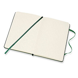 Moleskine Sert Kapak Noktalı Defter XL Boy 19x25 cm. 192 Sayfa Mersin Yeşili - 2