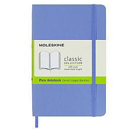 Moleskine Yumuşak Kapak Çizgisiz Defter Cep Boy 9x14 cm. 192 Sayfa Ortanca Mavi - 1