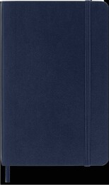 Moleskine Yumuşak Kapak Çizgisiz Defter Cep Boy 9x14 cm. 192 Sayfa Safir Mavi - 5