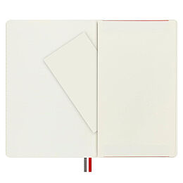 Moleskine Yumuşak Kapak Çizgisiz Defter L Boy 13x21 cm. 400 Sayfa Kızıl Kırmızı - 3