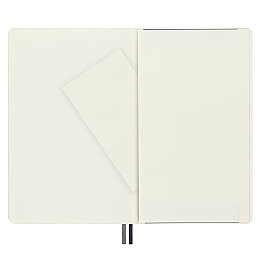Moleskine Yumuşak Kapak Çizgisiz Defter L Boy 13x21 cm. 400 Sayfa Safir Mavi - 3