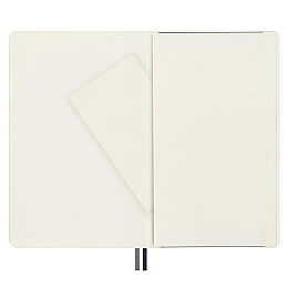 Moleskine Yumuşak Kapak Çizgisiz Defter L Boy 13x21 cm. 400 Sayfa Safir Mavi - 3