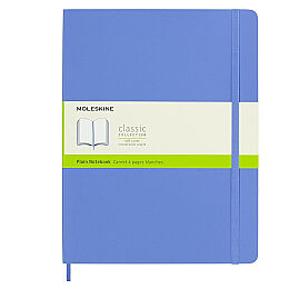 Moleskine Yumuşak Kapak Çizgisiz Defter XL Boy 19x25 cm. 192 Sayfa Ortanca Mavi - 1