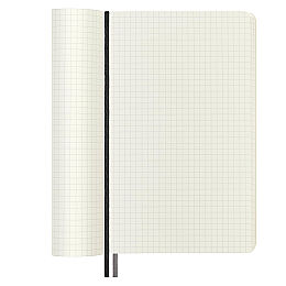 Moleskine Yumuşak Kapak Kareli Defter L Boy 13x21 cm. 400 Sayfa Siyah - 2