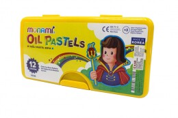 Monami Çantalı Pastel Boya 12 Renk - MonAmi