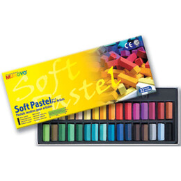 Mungyo Gallery Artists' Soft Toz Pastel Boya Seti 32 Renk Yarım Boy - Mungyo