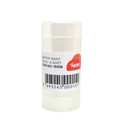 Noki Şeffaf Bant 19 mm. x 33 mt. 6'lı Paket - Noki