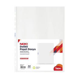 Noki XL Poşet Dosya Kalın 100'Lü Paket (4830XL) - Noki