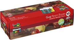 Nova Color Guaj Boya Seti 10 Renk x 30 cc. Şişe - Nova Color