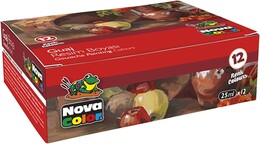 Nova Color Guaj Boya Seti 12 Renk x 25 ml. Şişe - Nova Color