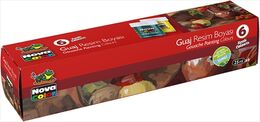 Nova Color Guaj Boya Seti 6 Renk x 30 cc. Şişe - 1