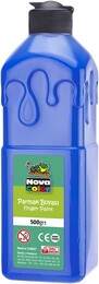 Nova Color Parmak Boyası 500 gr. MAVİ - Nova Color