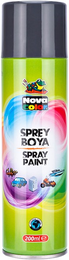 Nova Color Sprey Boya 200 ml. GRİ - Nova Color
