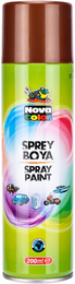 Nova Color Sprey Boya 200 ml. METALİK BAKIR - Nova Color