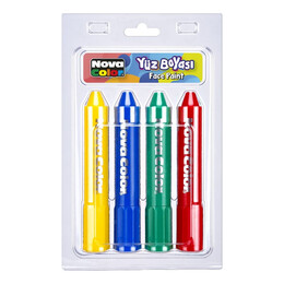 Nova Color Yüz Boyası 4 Renk - Nova Color
