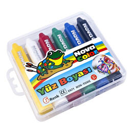 Nova Color Yüz Boyası 6 Renk - Nova Color
