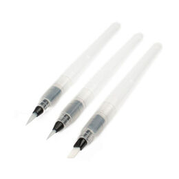 Ollyart Waterbrush Su Hazneli Fırça Seti 3 Boy - 1