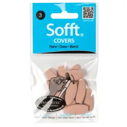 PanPastel Covers Oval Set No:3 (Oval Spatül Resim Süngerleri) 10 Parça - 1