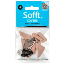 PanPastel Covers Point Set No:4 (Üçgen Spatül Resim Süngerleri) 10 Parça - PanPastel