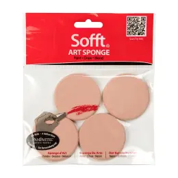 PanPastel Round Set (Sünger Çubuk Yuvarlak) 4 Parça - PanPastel