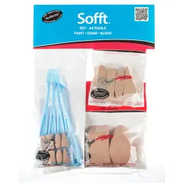 PanPastel Sofft 44 Tools Combination Set (Boyama Araçları) 44 Parça) - 1