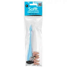 Panpastel Sofft Knife Covers Point Set No:4 (Spatül ve Üçgen Sünger Başlıklar) 6 Parça - PanPastel