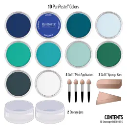 PanPastel Ultra Soft Pastel Boya Seti 10 Renk Seascape Set - 2