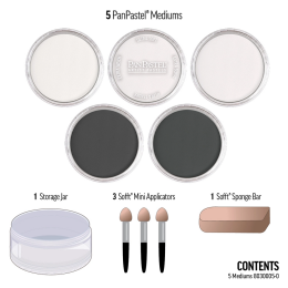 PanPastel Ultra Soft Pastel Boya Seti 5 Renk Mediums Set - 3