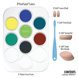 PanPastel Ultra Soft Pastel Boya Seti Landscape Set 7 Renk Manzara Tonları - 2