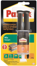 Pattex Power Epoxy Güçlü Epoksi Yapıştırıcı Mix Karışım 27 gr. - Pattex