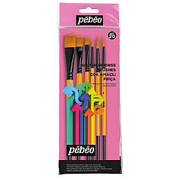Pebeo 6'lı Karma Fırça Seti SET-20 - 1