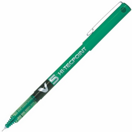 Pilot V5 Hi-Tecpoint 0.5 mm. İğne Uçlu Kalem YEŞİL - Pilot