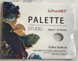 Ponart Kağıt Palet 23x31 cm. 40 yaprak - Ponart