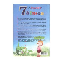 Ponart - Kosida 7Times Yedi Kat Küçülen Kağıt A5 2'li Paket - Ponart