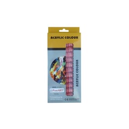 Ponart - Kosida Troya Akrilik Boya Seti 12 Renk x 12 ml. - Ponart