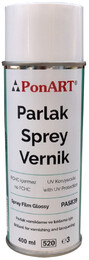 Ponart Parlak Sprey Vernik 400 ml. - 1