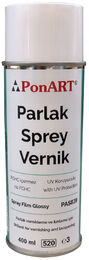 Ponart Parlak Sprey Vernik 400 ml. - 1