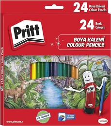 Pritt Kuru Boya 24 Renk Tam Boy - Pritt