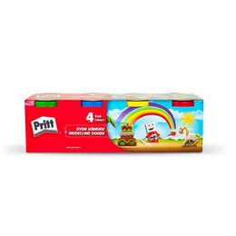 Pritt Oyun Hamuru 4 Renk x 100 gr. - Pritt